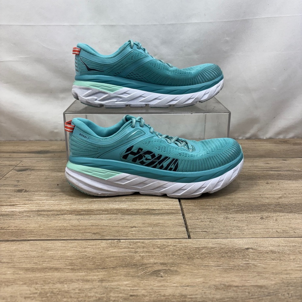 Hoka One One Bondi 7 Blue - 1110519 BFBG Woman’s Size 9